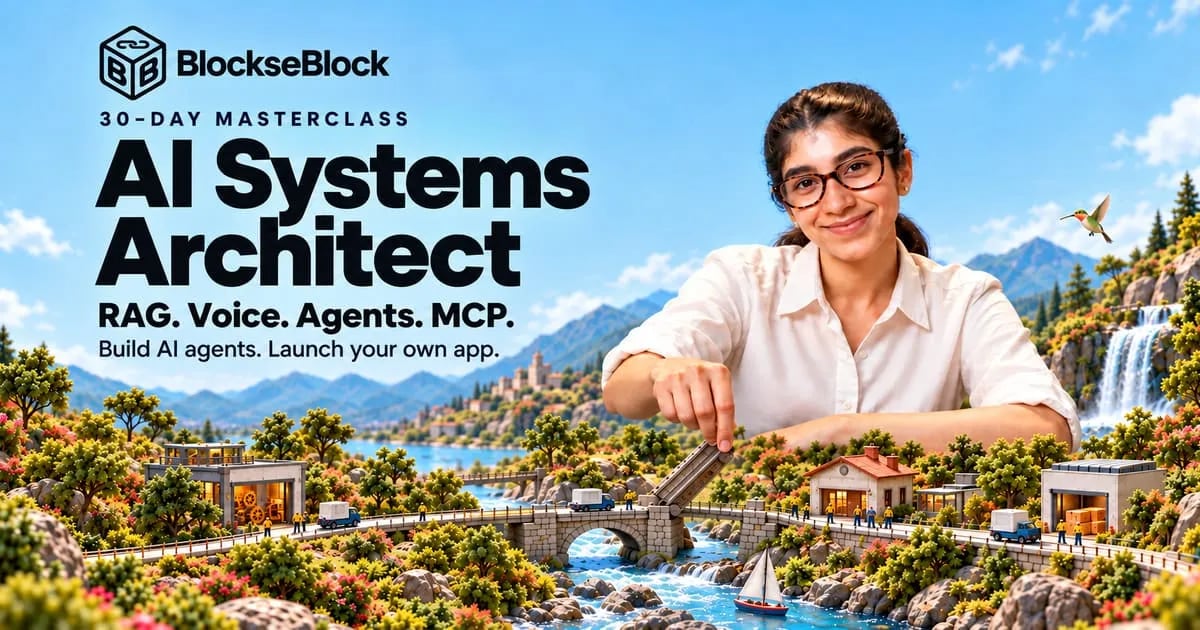 AI Systems Architect — 30-Day Masterclass